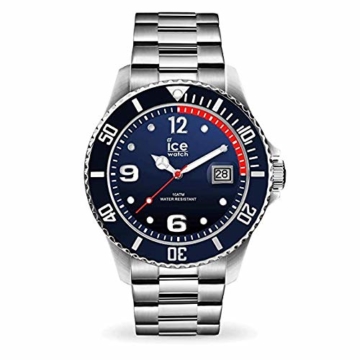 Ice Watch Herren Analog Quarz Uhr mit Edelstahl Armband 015775 - 1