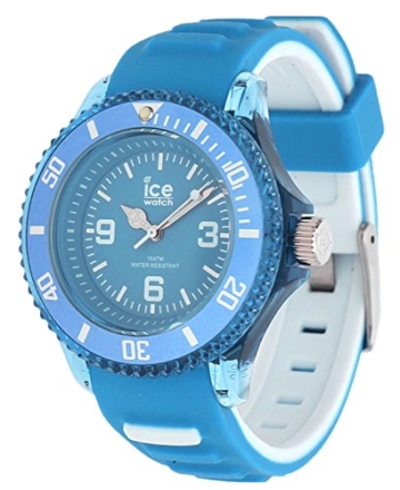 Ice-Watch - ICE aqua Malibu - Blaue Herrenuhr mit Silikonarmband - 001457 (Small) - 1
