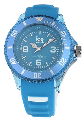 Ice-Watch - ICE aqua Malibu - Blaue Herrenuhr mit Silikonarmband - 001457 (Small) - 2