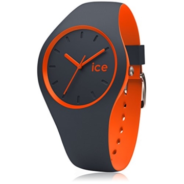 Ice-Watch - ICE duo Ombre orange - Blaue Herrenuhr mit Silikonarmband - 001494 (Medium) - 1