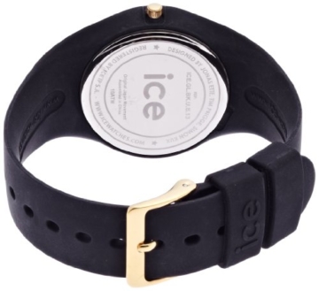 Ice-Watch - ICE glam Black - Schwarze Damenuhr mit Silikonarmband - 000918 (Medium) - 4