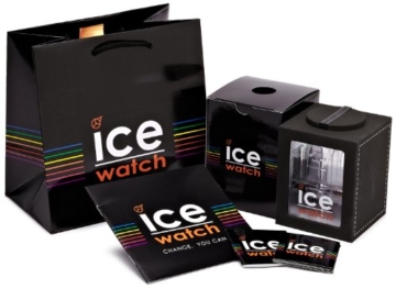Ice-Watch - ICE glam Black - Schwarze Damenuhr mit Silikonarmband - 000918 (Medium) - 6