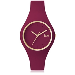 Ice-Watch - ICE glam forest Anemone - Rote Damenuhr mit Silikonarmband - 001056 (Small) - 1