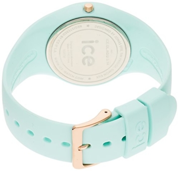 Ice-Watch - ICE glam pastel Aqua - Grüne Damenuhr mit Silikonarmband - 001068 (Medium) - 2