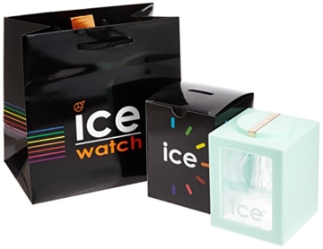 Ice-Watch - ICE glam pastel Aqua - Grüne Damenuhr mit Silikonarmband - 001068 (Medium) - 5