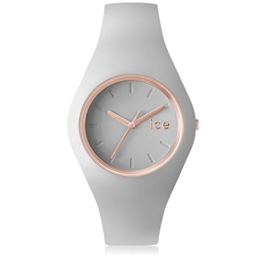 Ice-Watch - ICE glam pastel Wind - Graue Damenuhr mit Silikonarmband - 001070 (Medium) - 1