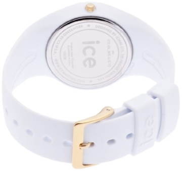Ice-Watch - ICE glam White - Weiße Damenuhr mit Silikonarmband - 000917 (Medium) - 4