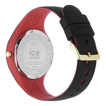 Ice-Watch - ICE loulou Black Glitter - Schwarze Damenuhr mit Silikonarmband - 007227 (Small) - 4