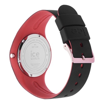 Ice-Watch - ICE loulou Black Rose-Gold - Schwarze Damenuhr mit Silikonarmband - 007236 (Medium) - 4