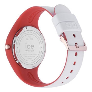 Ice-Watch - ICE loulou White Rose-Gold - Weiße Damenuhr mit Silikonarmband - 007230 (Small) - 4