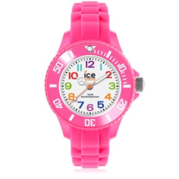 Ice-Watch - ICE mini Pink - Rosa Mädchenuhr mit Silikonarmband - 000747 (Extra Small) - 1