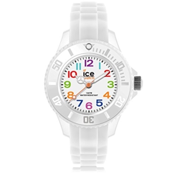 Ice-Watch - ICE mini White - Weiße Jungenuhr mit Silikonarmband - 000744 (Extra Small) - 1