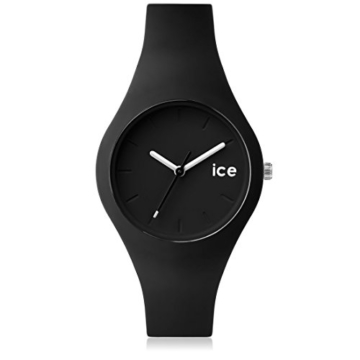 Ice-Watch - ICE ola Black - Schwarze Damenuhr mit Silikonarmband - 000991 (Small) - 1