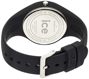 Ice-Watch - ICE ola Black - Schwarze Damenuhr mit Silikonarmband - 000991 (Small) - 2