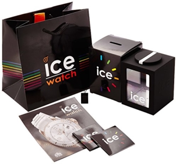 Ice-Watch - ICE ola Black - Schwarze Damenuhr mit Silikonarmband - 000991 (Small) - 5