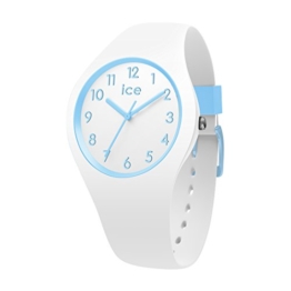 Ice-Watch - ICE ola kids Cotton white - Weiße Jungenuhr mit Silikonarmband - 014425 (Small) - 1