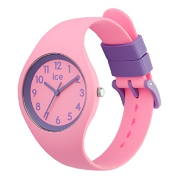 Ice-Watch - ICE ola kids Princess - Rosa Mädchenuhr mit Silikonarmband - 014431 (Small) - 2