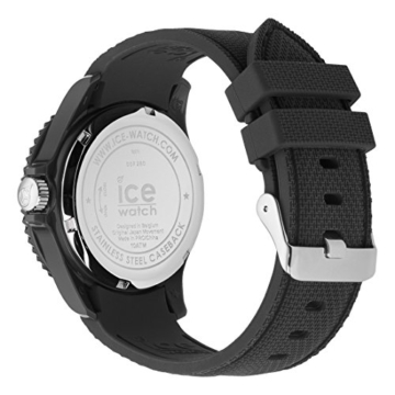 Ice-Watch - ICE sixty nine Anthracite - Graue Herrenuhr mit Silikonarmband - 007280 (Medium) - 4