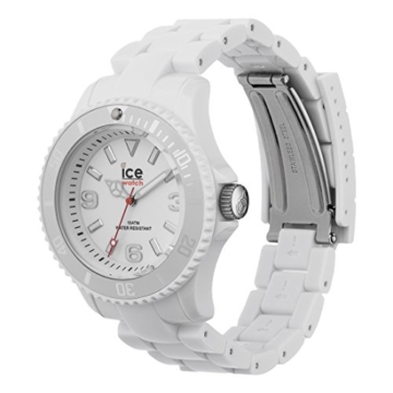 Ice-Watch - ICE solid White - Weiße Herrenuhr mit Plastikarmband - 000623 (Medium) - 2