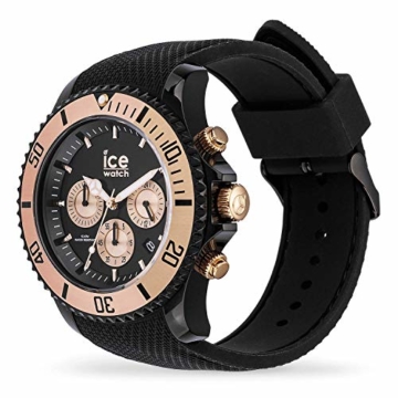 Ice-Watch Ice Urban Chrono PA Black Rose-Gold Uhr 10 bar Analog Datum Schwarz - 2