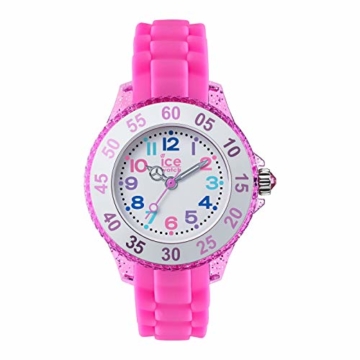 Ice Watch Mädchen Analog Quarz Uhr mit Silikon Armband 016414 - 1