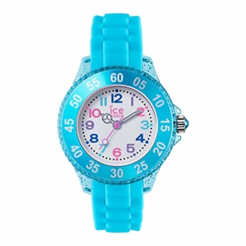 Ice Watch Mädchen Analog Quarz Uhr mit Silikon Armband 016415 - 1