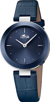 Lotus Damen Analog Quarz Uhr mit Leder Armband 18486/2 - 1