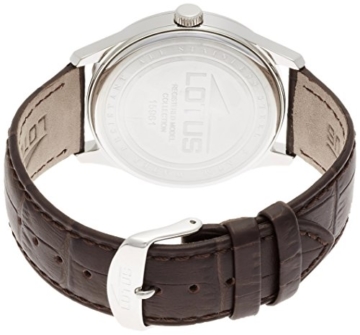 Lotus Herren Analog Quarz Uhr mit Leder Armband 15961/2 - 2