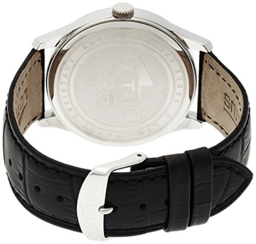 Lotus Herren Analog Quarz Uhr mit Leder Armband 15961/3 - 2