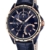 Lotus Herren Armbanduhr mit Blau Zifferblatt Analog Display und Blau Lederband 18210/1 - 1