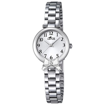 LOTUS Jugend-Uhr Junior Collection Analog Edelstahl-Armband silber Chronograph-Uhr Ziffernblatt silber UL18264/1 - 1
