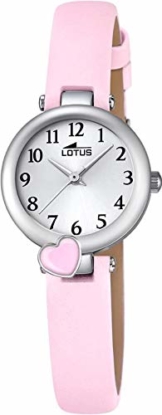Lotus Mädchen Analog Quarz Uhr mit Leder Armband 18268/2 - 1