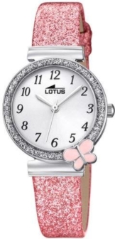 Lotus Mädchen Analog Quarz Uhr mit Nylon Armband 18584/1 - 1
