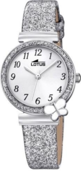 Lotus Mädchen Analog Quarz Uhr mit Nylon Armband 18584/2 - 1