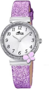 Lotus Mädchen Analog Quarz Uhr mit Nylon Armband 18584/4 - 1
