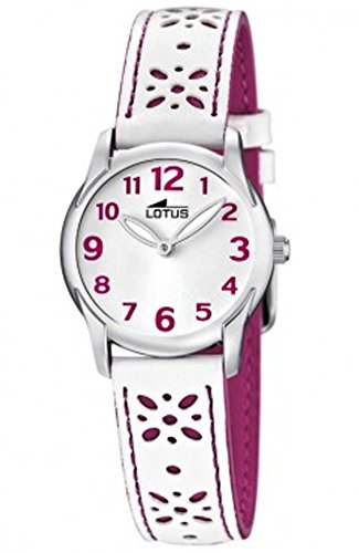 Lotus Mdchen Analog Quarz Uhr mit Leder Armband 15708/2 - 1