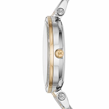 Michael Kors Damen Analog Quarz Uhr mit Edelstahl Armband MK3405 - 2