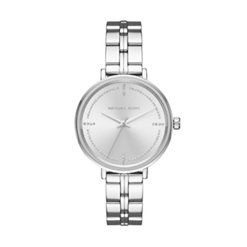Michael Kors Damen Analog Quarz Uhr mit Edelstahl Armband MK3791 - 1