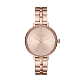 Michael Kors Damen Analog Quarz Uhr mit Edelstahl Armband MK3793 - 1