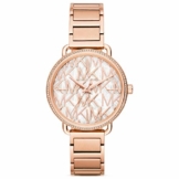 Michael Kors Damen Analog Quarz Uhr mit Edelstahl Armband MK3887 - 1