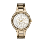 Michael Kors Damen Analog Quarz Uhr mit Edelstahl Armband MK6550 - 1