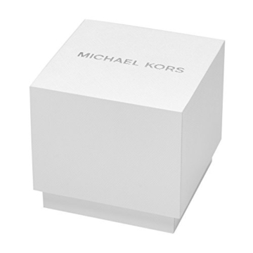 Michael Kors Damen Analog Quarz Uhr mit Weißgold Armband MK3295 - 5