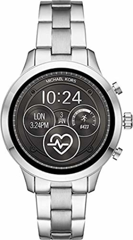 Michael Kors Damen Digital Smart Watch Armbanduhr mit Edelstahl Armband MKT5044 - 1