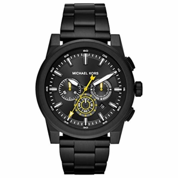 Michael Kors Herren Analog Quarz Uhr mit Edelstahl Armband MK8600 - 1