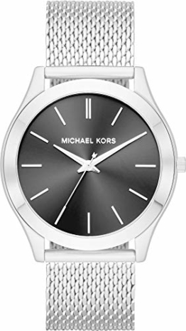 Michael Kors Herren Analog Quarz Uhr mit Edelstahl Armband MK8606 - 1