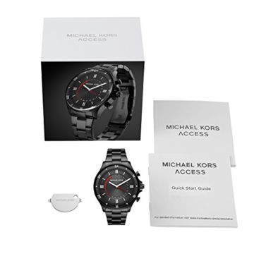 Michael Kors Herren Analog Quarz Uhr mit Edelstahl Armband MKT4015 - 3