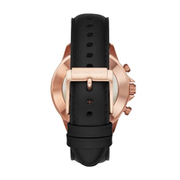 Michael Kors Herren Analog Quarz Uhr mit Leder Armband MKT4007 - 3