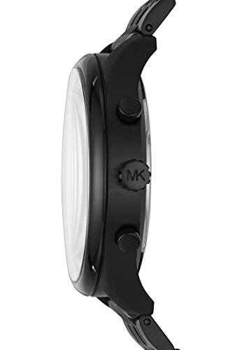 Michael Kors Herren-Armbanduhr Analog Quarz One Size, schwarz, schwarz - 2