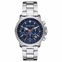 Michael Kors Herren Chronograph Quarz Uhr mit Edelstahl Armband MK8641 - 1