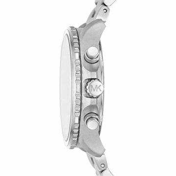 Michael Kors Herren Chronograph Quarz Uhr mit Edelstahl Armband MK8641 - 2